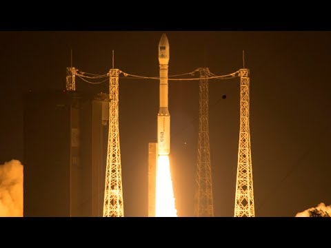 LIVE Arianespace Vega Rocket Launching Aeolus Satellite