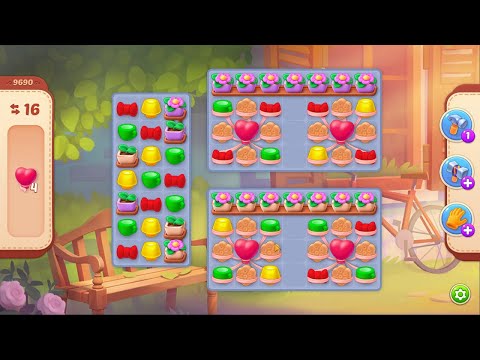 Homescapes Level 9690 No Boosters Gameplay