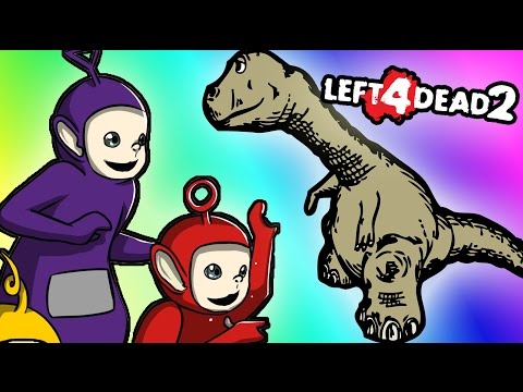 Daithi De Nogla - Left 4 Dead 2 - VELOCIRAPTORS vs TELETUBBIES MODS!