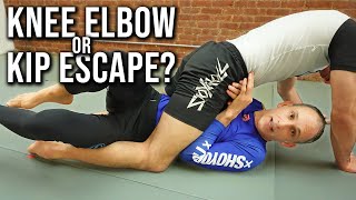 Escaping Mount No-Gi Knee Elbow Kip