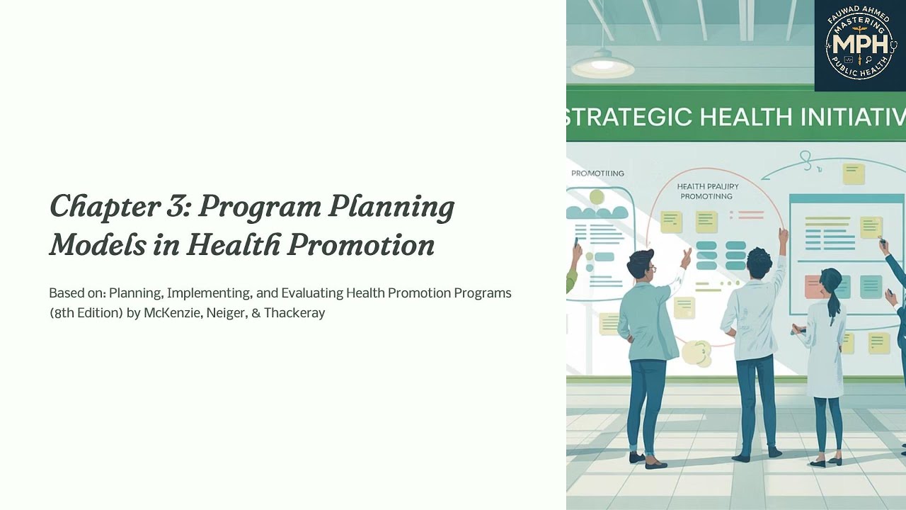 Chapter 3: Program Planning Models in Health Promotion #HealthPlanning #PublicHealthModel