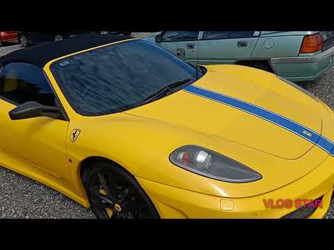 Dream car - Kereta Ferrari Kuning
