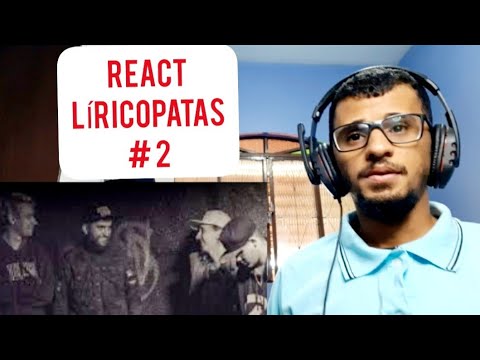 React LÍRICOPATAS #2 ( Alves,Sid,Biro Biro e Nicolas Walter )