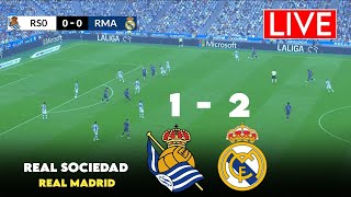 🔴 LIVE: REAL SOCIEDAD VS REAL MADRID | LALIGA 2025 | MATCH SIMULATION