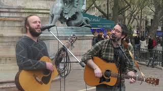 Lloyd, Go, tell it on the mountain (Simon &amp; Garfunkel), place St Michel, 7/04/2024