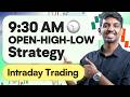 Best Easy Intraday Trading Strategy OHL Open High Or Low Strategy For Profits Marketfeed