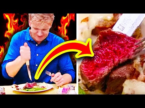 10 Times Gordon Ramsay Had NASTY STEAK (Kitchen Nightmares)