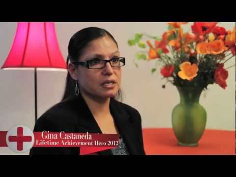 Gina Castaneda - American Red Cross Lifetime Acheivement Heroes Breakfast 2012