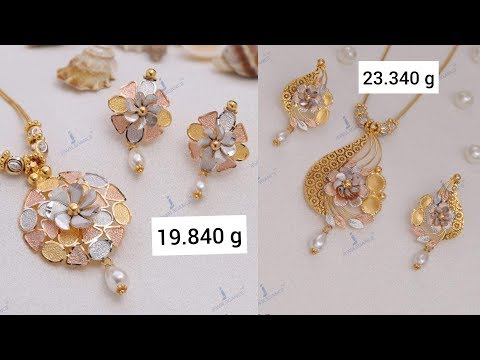 Pandal set gold design Clearance