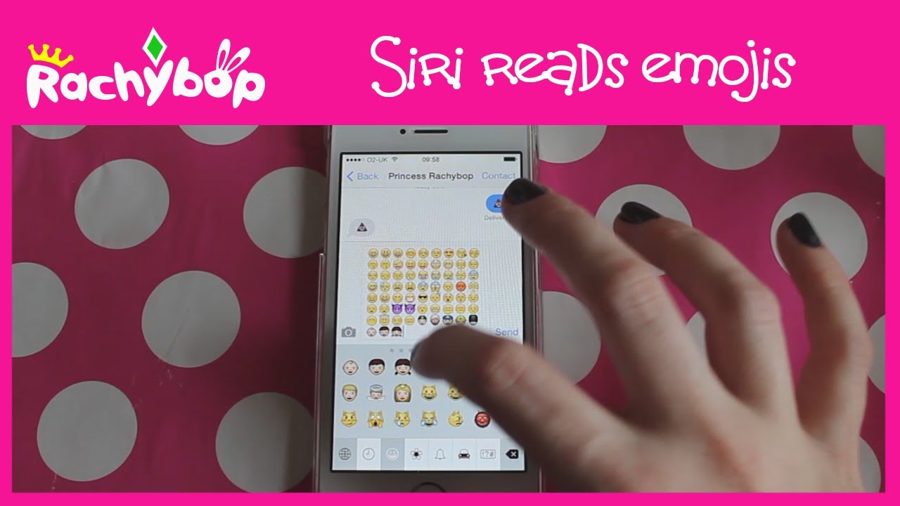 Siri Reads Emojis [Siri Sunday] | Rachybop