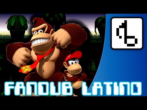 Donkey Kong Country WITH LYRICS -brentalfloss- Fandub Latino by Longcat