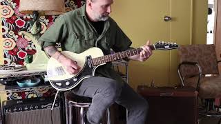 Video thumbnail for Eastwood Guitars The Continental by Jeff Senn (New Demo) by Eastwood Guitars