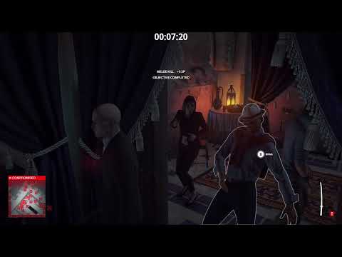 A House Built on Sand Kill Everyone Challenge With Katana! - Hitman 3 | Marrakesh