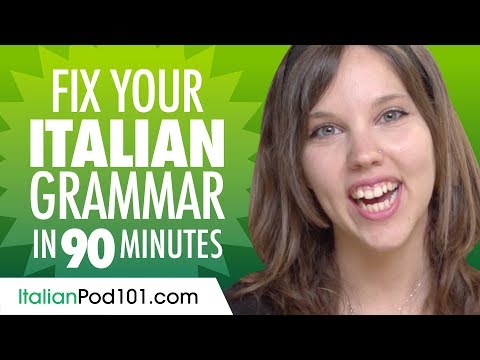 Fix Your Italian Grammar in 90  Minutes