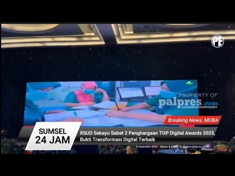 RSUD Sekayu Sabet 2 Penghargaan TOP Digital Awards 2025