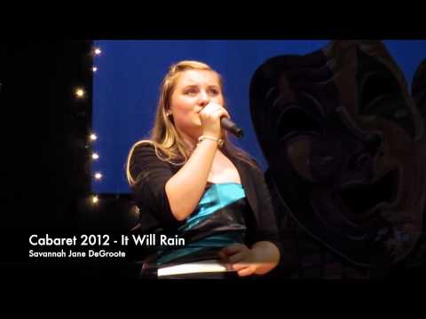 Cabaret 2012 It Will Rain by Savannah Jane DeGroote & Noah Wolf at Peet Junior High