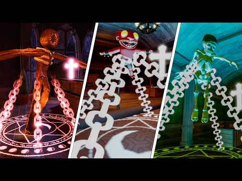 How to Banish All Entities Including BOB w/ the Crucifix (DOORS HOTEL+ UPDATE) Vol 4