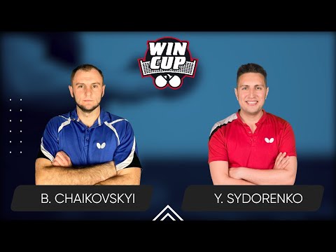 10:45 Bohdan Chaikovskyi - Yaroslav Sydorenko West 2 WIN CUP 09.08.2024 | TableTennis WINCUP