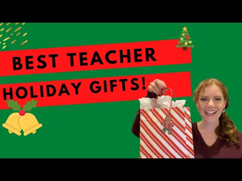 The BEST teacher holiday gift ideas...FROM A REAL TEACHER!