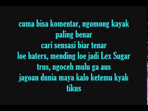 ECKO SHOW Feat Young lex - Bodo Amat ( With Lyrics )