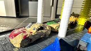 Let's wash 12 muddy Tomica (mini cars)!