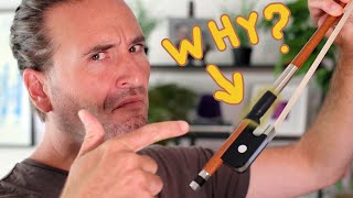 Download lagu What are these rubber things on French double bass bows? mp3