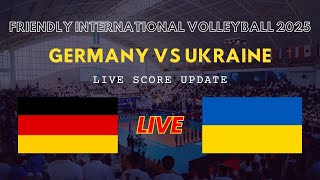 Download the video "Germany vs Ukraine Live Scores: Friendly International Volleyball 2025"
