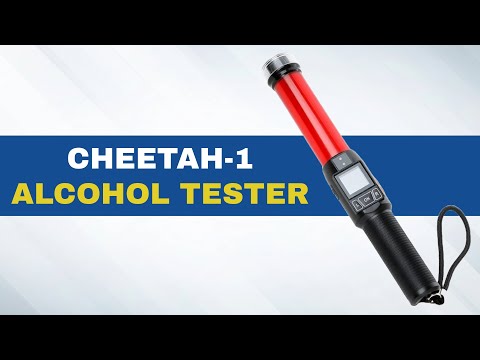 Cheetah 1 Alcohol Breathalyzer With Baton Light