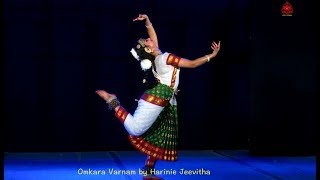 Varnam - "OMKARA PRANAVA" - part 2 by Harinie Jeevitha - Sridevi Nrithyalaya - Bharathanatyam Dance