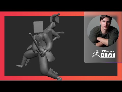 From Core to Pro with IR Sculpts: Demon Slayer Nezuko Fan Art - Ian Robinson - ZBrush 2021.7