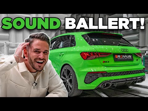 Audi RS3 bekommt ENDLICH GEILEN SOUND 😱 REMUS Abgasanlage