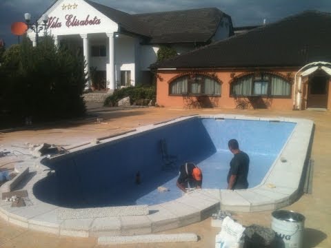 PISCINA VILA ELISABETA -ALBA IULIA / www.albadecor.ro / piscina salina, cu hidromasaj, climatizata.