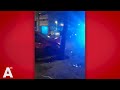 Dronken automobilist richt ravage aan
