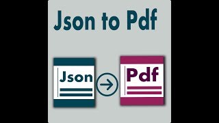 Json to Pdf