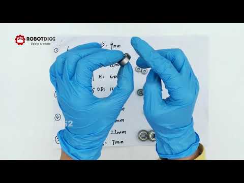 RobotDigg ball bearings 603ZZ, 604ZZ, 605ZZ, 606ZZ, 608ZZ