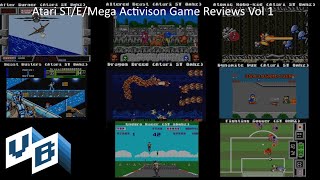 Atari ST / STE and  Mega STE  Activision Game Reviews: Action / Arcade Games Episode 1