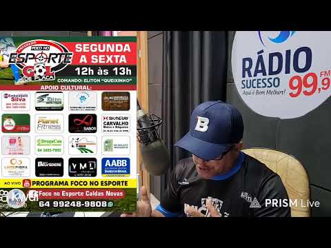 Transmissão ao vivo de Programa Foco No Esporte Caldas Novas