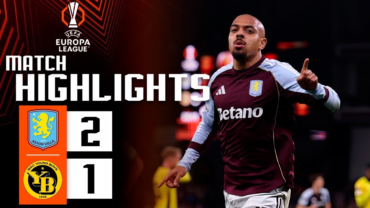 Aston Villa vs Young Boys Highlights from Season 2025/2026