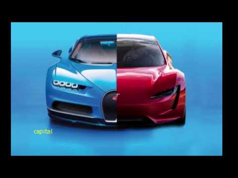 Tesla Roadster vs Bugatti Chiron