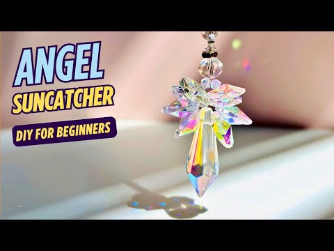 Easy Angel Suncatcher Tutorial for Beginners ✨