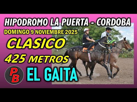 EL GAITA: HIPODROMO MUNICIPAL LA PUERTA, CORDOBA (09-11-2025)