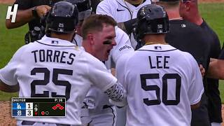 Kevin McGonigle WALKS IT OFF for the Tigers to BEAT the Dodgers 🔥