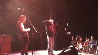 Mad Dog Drinks Beer Up His Nose at the Anvil Show