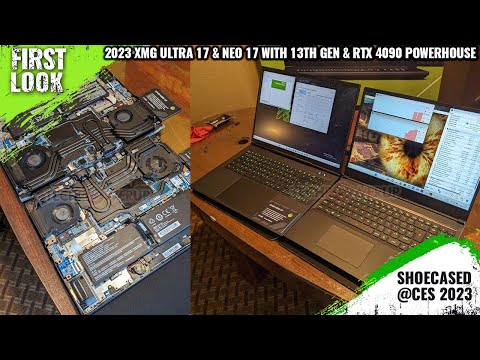 Schenker 2023 XMG Neo 17 And Ultra 17 Workstation With Raptor Lake & RTX 4090 Showcased @ CES 2023