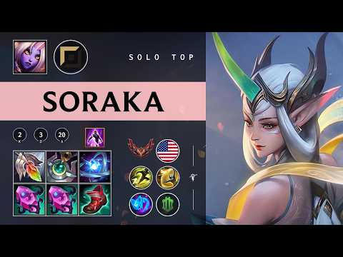 Soraka Top vs Vladimir - NA Grandmaster Patch 26.03