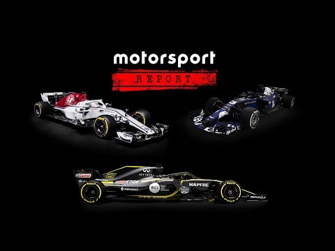 Red Bull, Sauber & Renault F1 launches