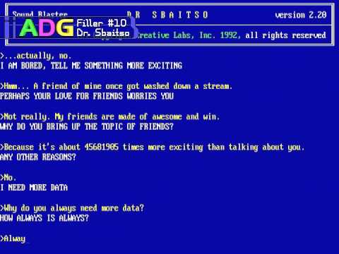 ADG Filler #10 - Dr. Sbaitso