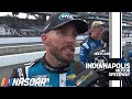 Ross Chastain explains taking the access road on the final restart