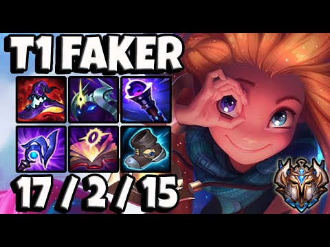 T1 Faker Zoe vs Syndra [ MID ] Lol Korea Challenger Patch 11.18 ✅