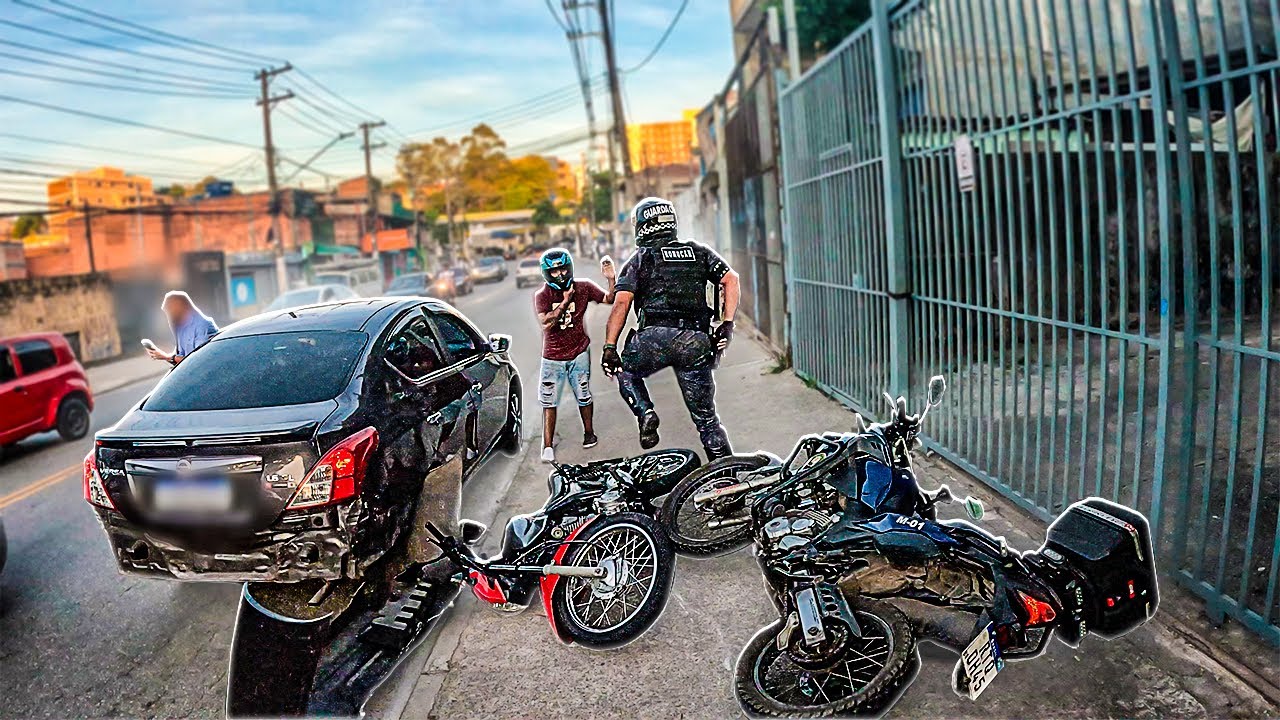 EMOTIONAL ARM BREAKS OFF THE REAR OF THE CAR.